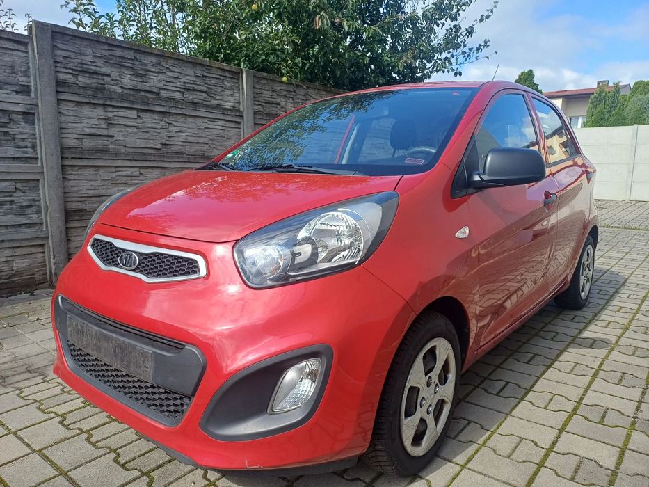 Kia Picanto 2011r 5 drzwi 143 tyś km książka serwisowa 1.0 benzyna Uszkodzony