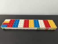 Caixa de LEGO System duplo 510 Vintage - Ano de 1969
