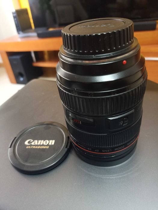 Lente Canon EF 28-70mm 2.8, Lente profissional, a precisar de limpeza