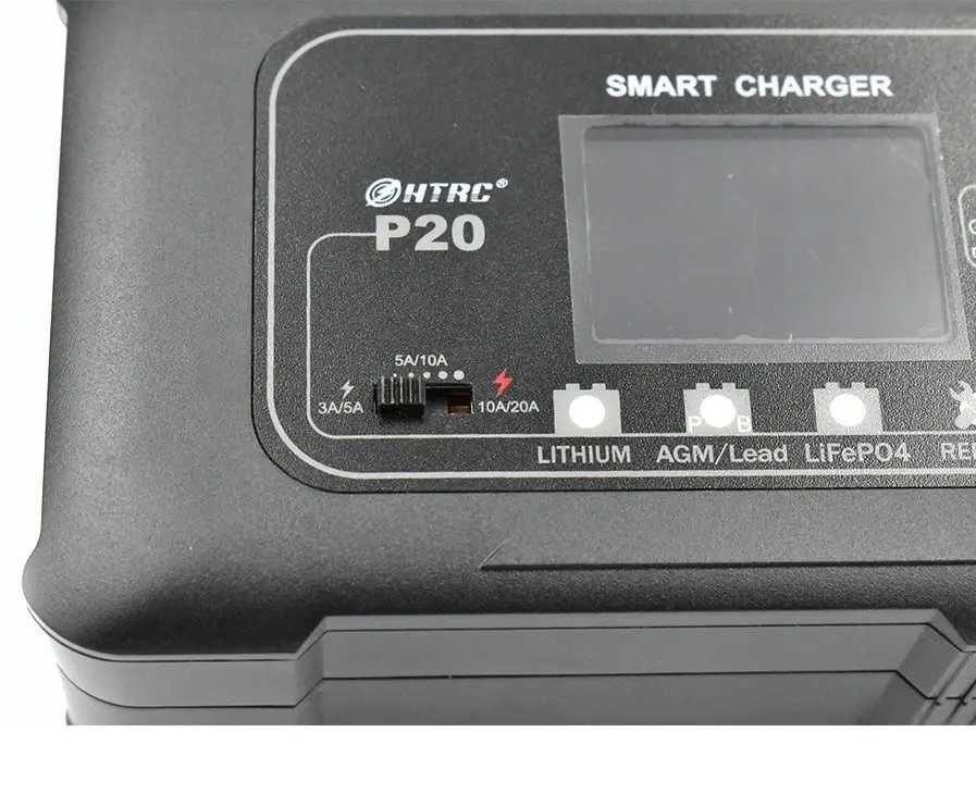 Зарядний пристрій Smart Battery Charge HTRC 20A