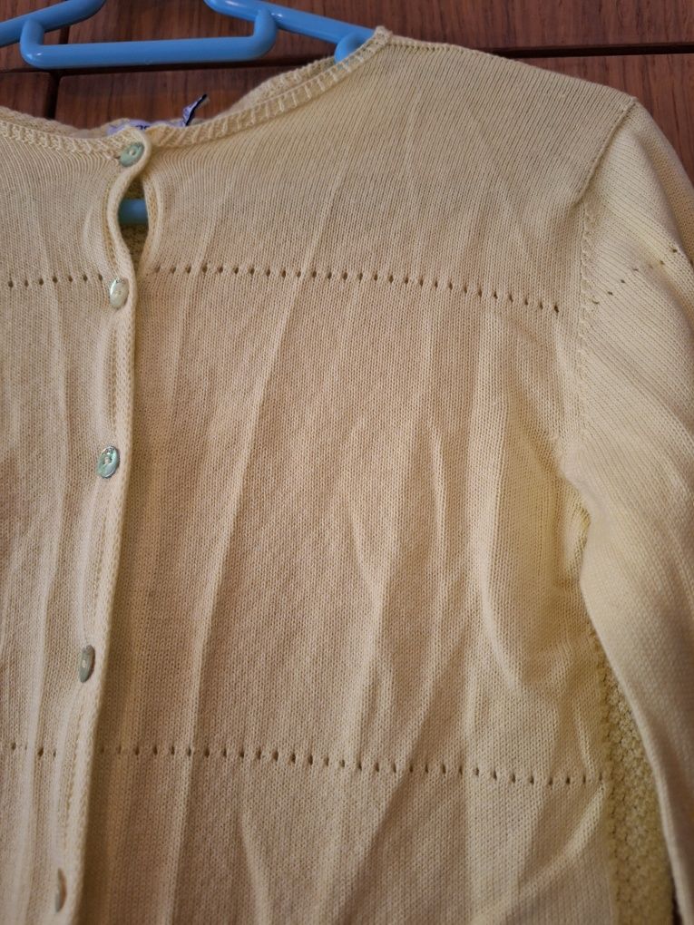 Casaco Amarelo Knot T: 8 anos 128cm