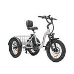 Rower elektryczny Triker, Jobobike - trójkołowy, komfortowy, miejski