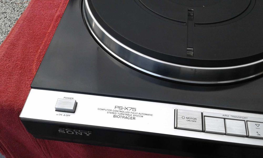 SONY PS-X75,gramofon stereo