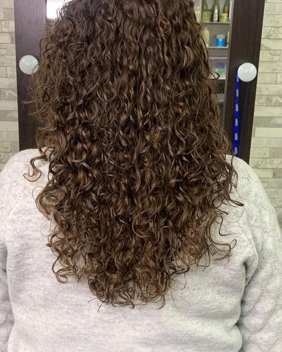 Биозавивка волос муж/жен . Прикорневой объем.Слобожанский. Калиновая