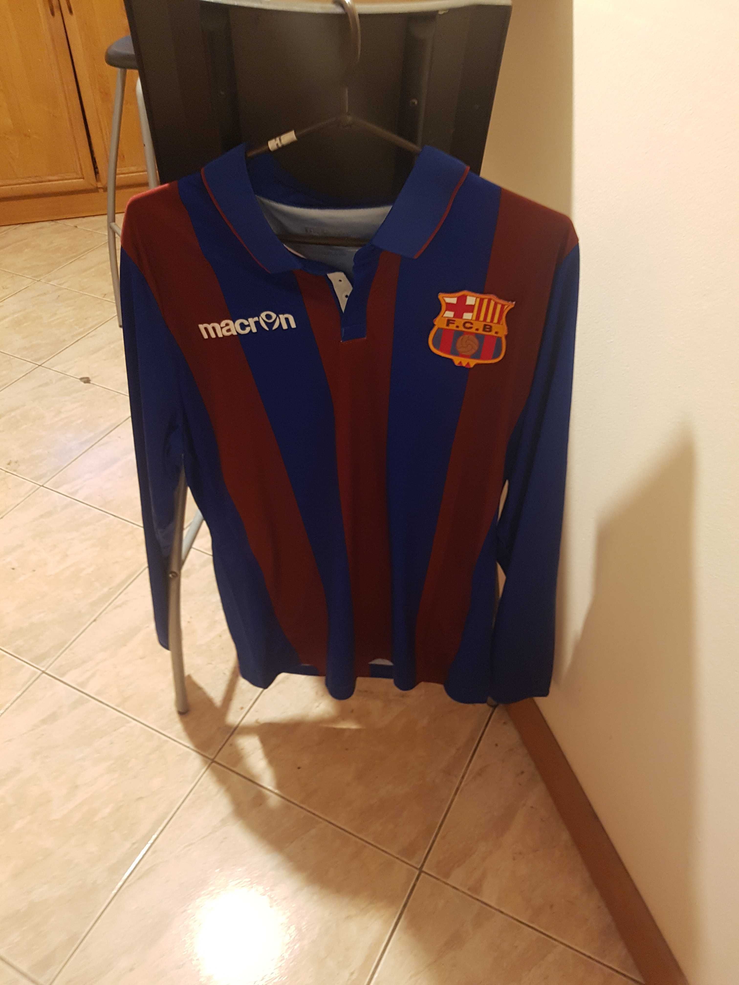 Koszulka retro Macron Fc Barcelona