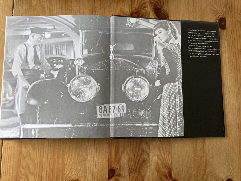 Legendarne samochody#Larry Edsall# książka/album NOWA
