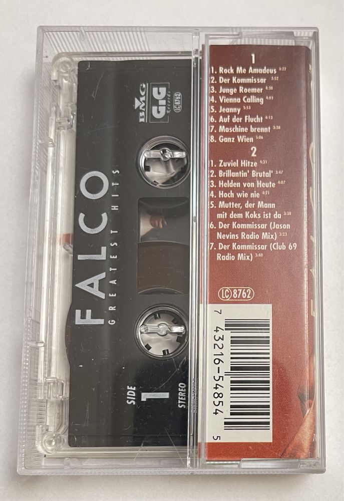 Falco Greatest Hits kaseta magnetofonowa audio