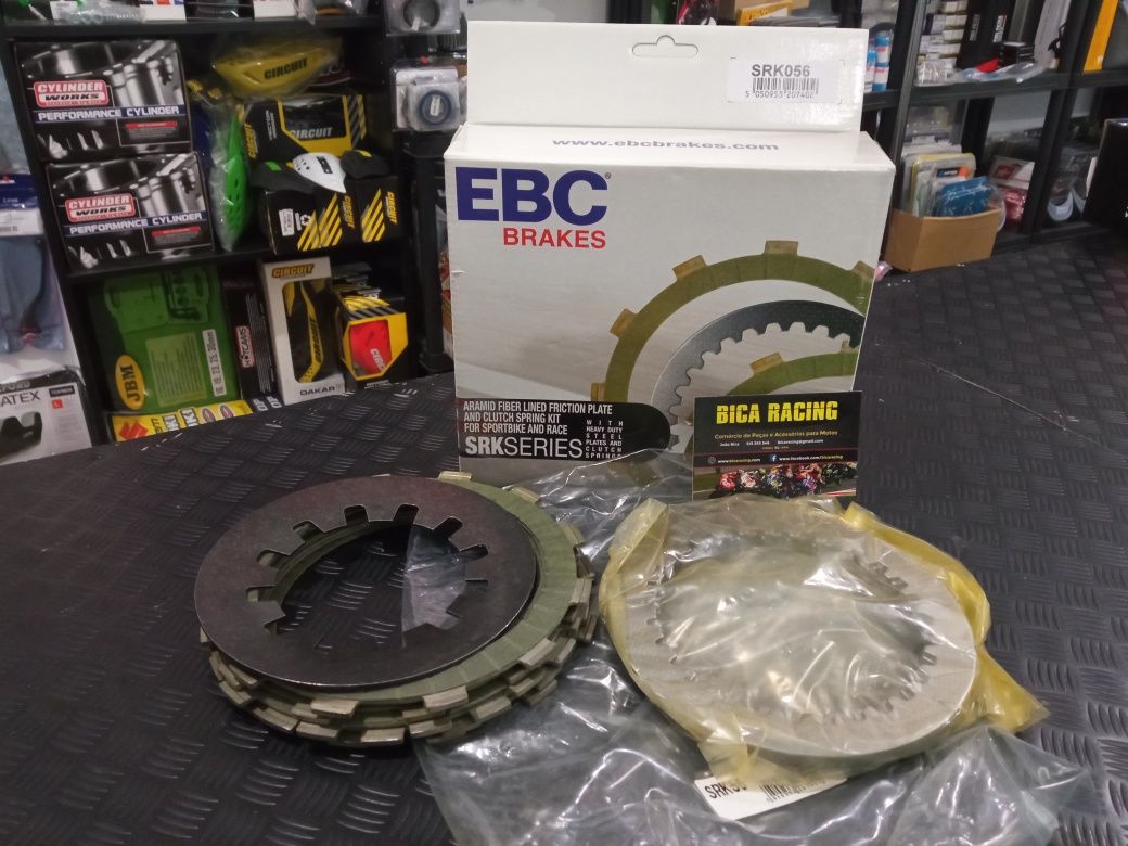 Kit de embraiagem completo EBC Aramid Yamaha R1 de 1998