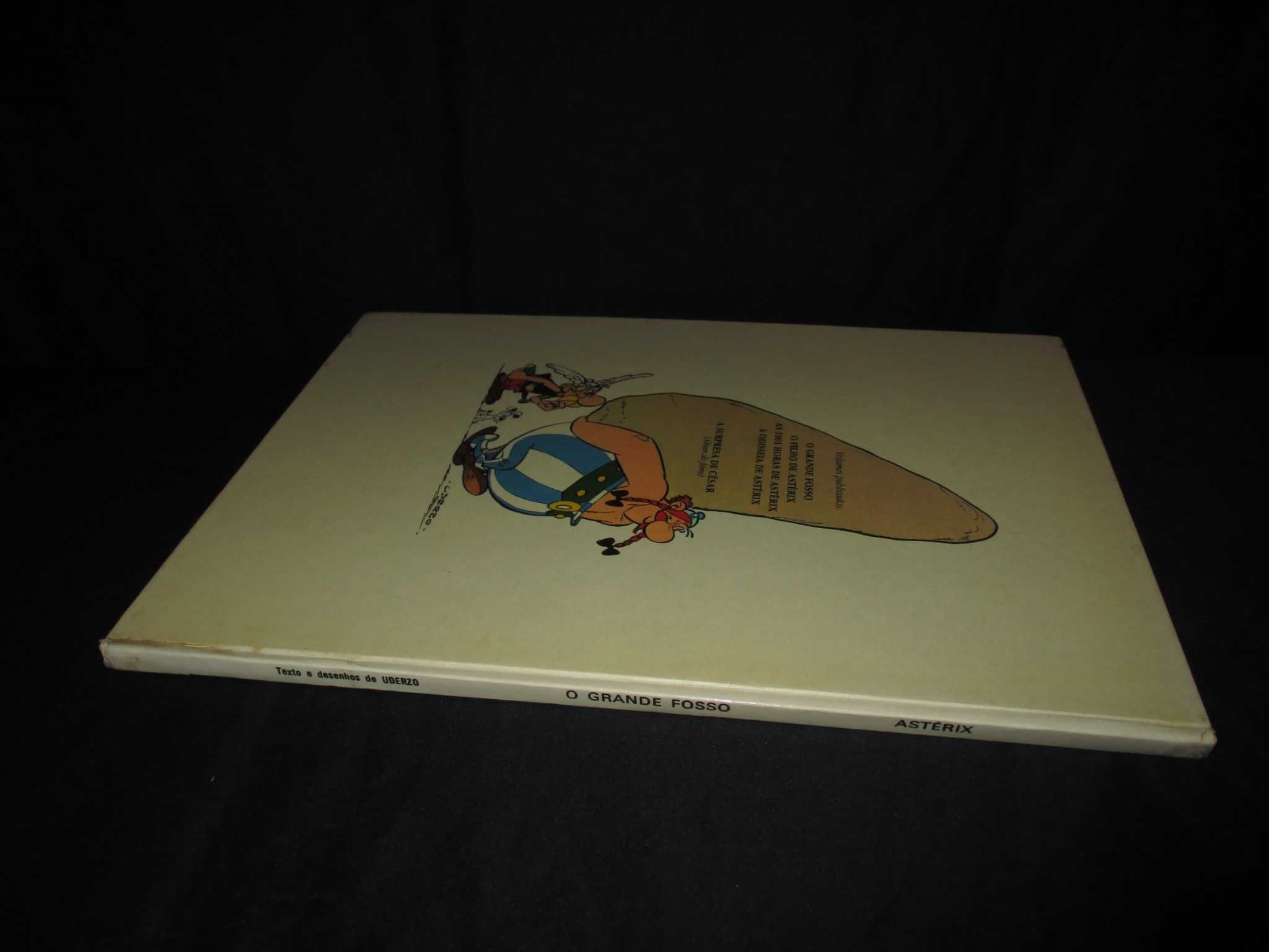 Livro Grande Fosso Astérix Difusão Verbo 1ª edição 1988 capa dura