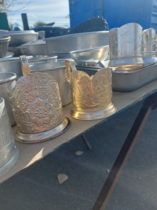 Подстаканник алюминиевый