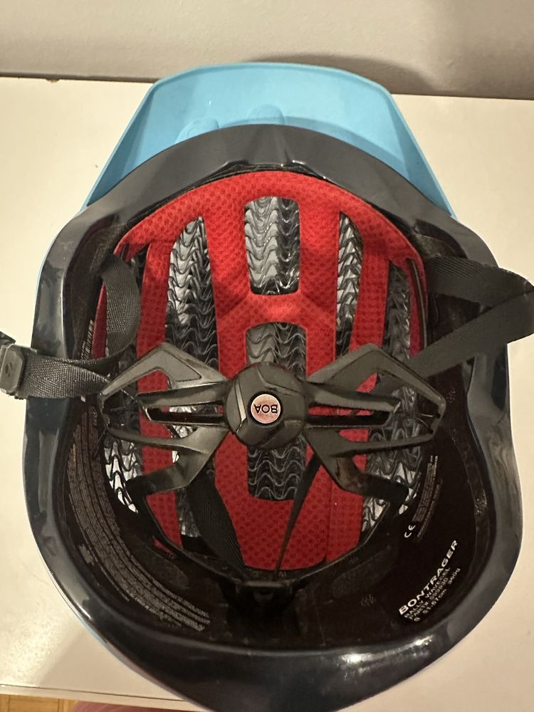 Kask rowerowy MTB Bontrager Rally WaveCel niebieski