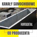 Kanał samochodowy betonowy gotowy piwniczka piwnica ogrodowa ziemianka