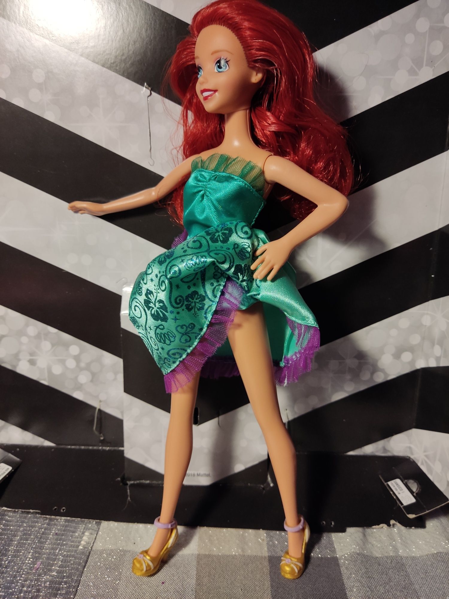 Barbie nr 11 Arielka oryginalna sukienka