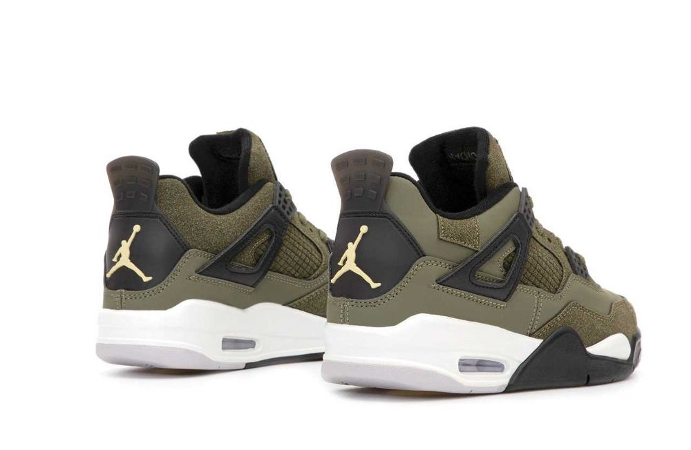 Мужские кроссовки Nike Air Jordan 4 "Olive" Размеры 41-45