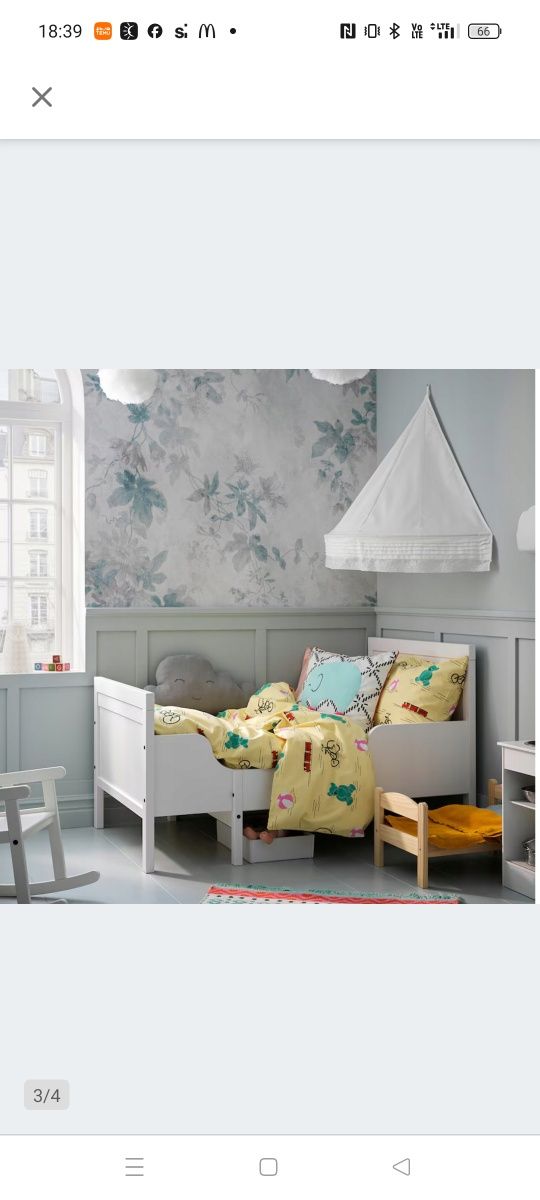 Łóżko Ikea Sundvik