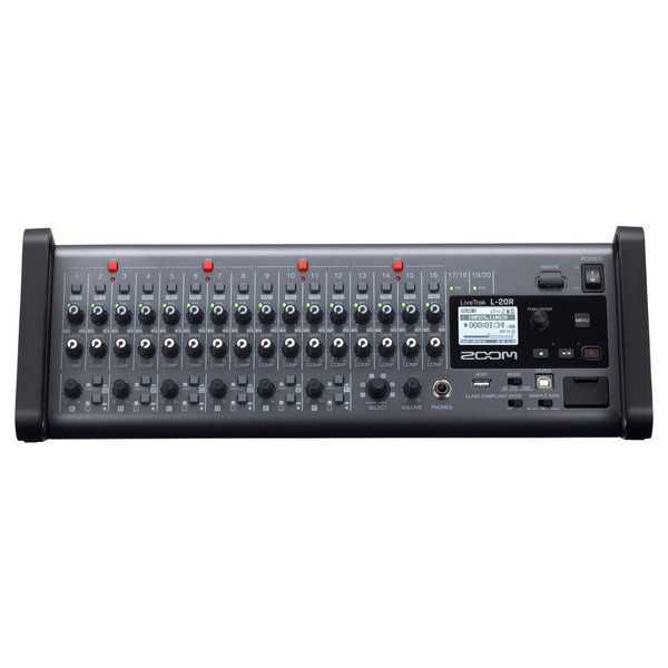 Zoom LiveTrak L-20R Mixer / Gravador Digital de 20 canais