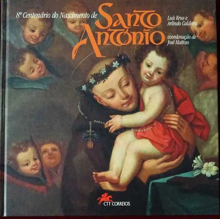 Livro dos CTT completo "8º Centenário Nascimento Santo António"-> NOVO