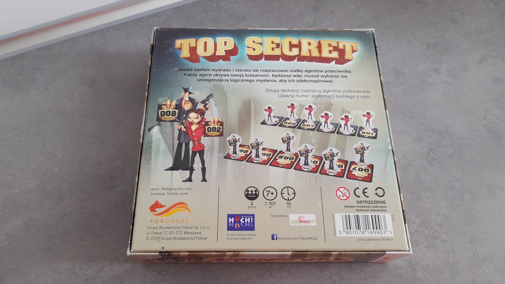 Top secret gra od +7Lat