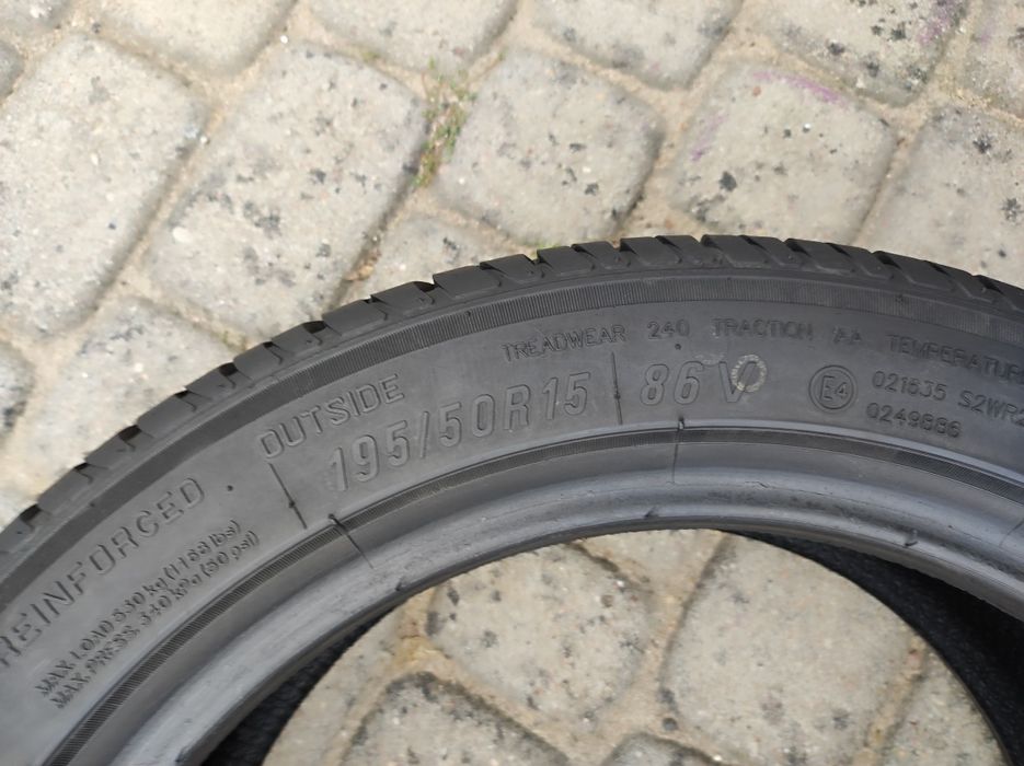 195.50.15 dwie opony letnie Novex Dot 2019