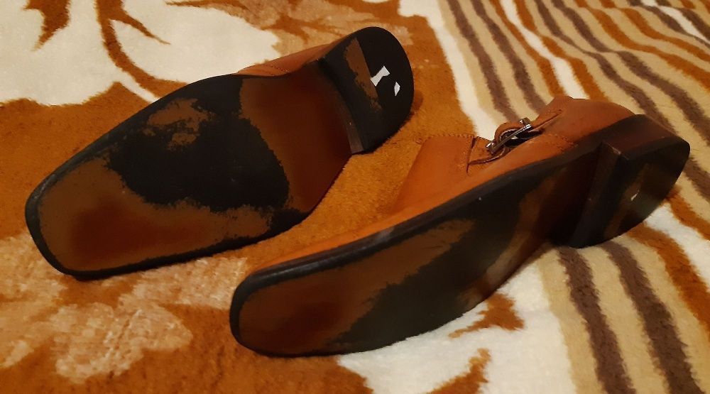 Skórzane buty Gucci rozmiar 33