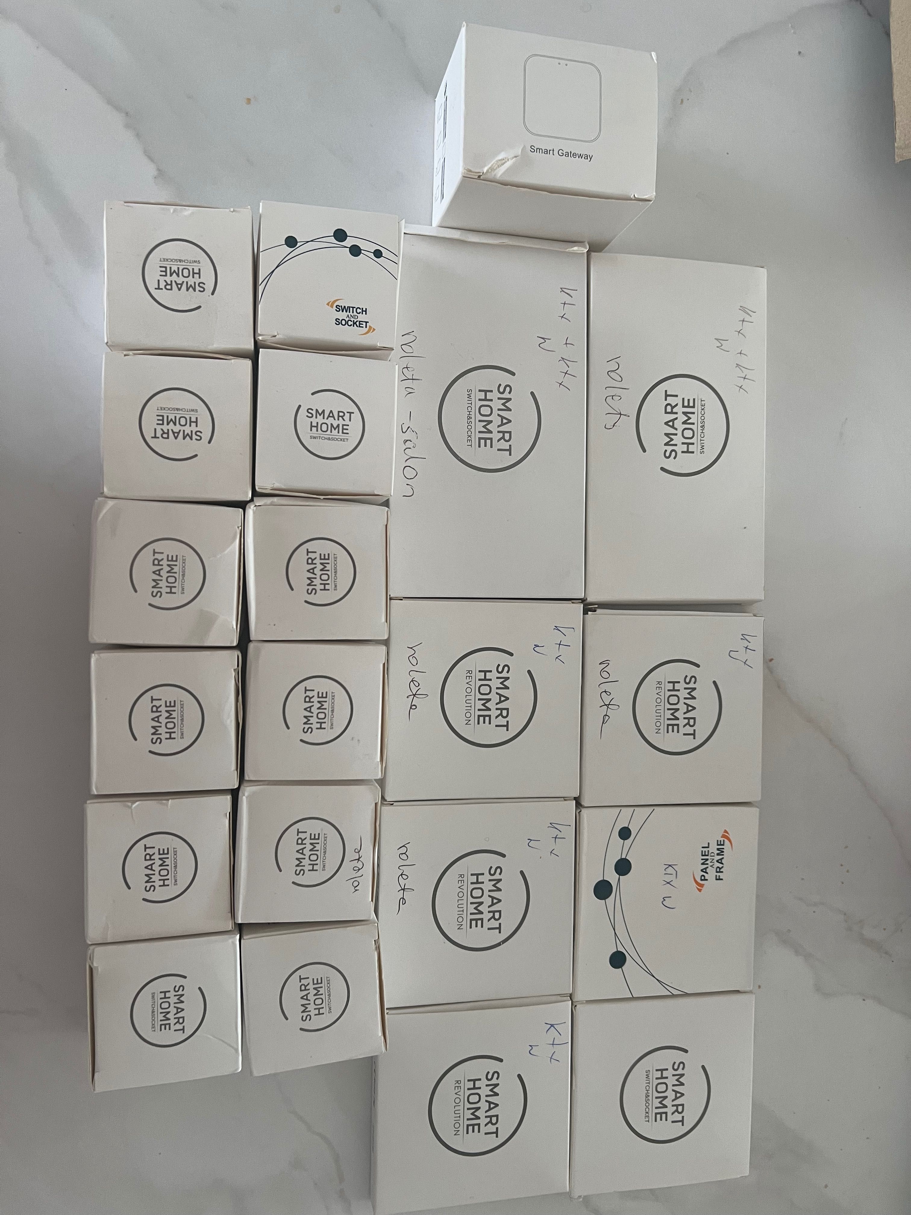 Włącznik dotykowy do rolet plus bramka ZigBee
