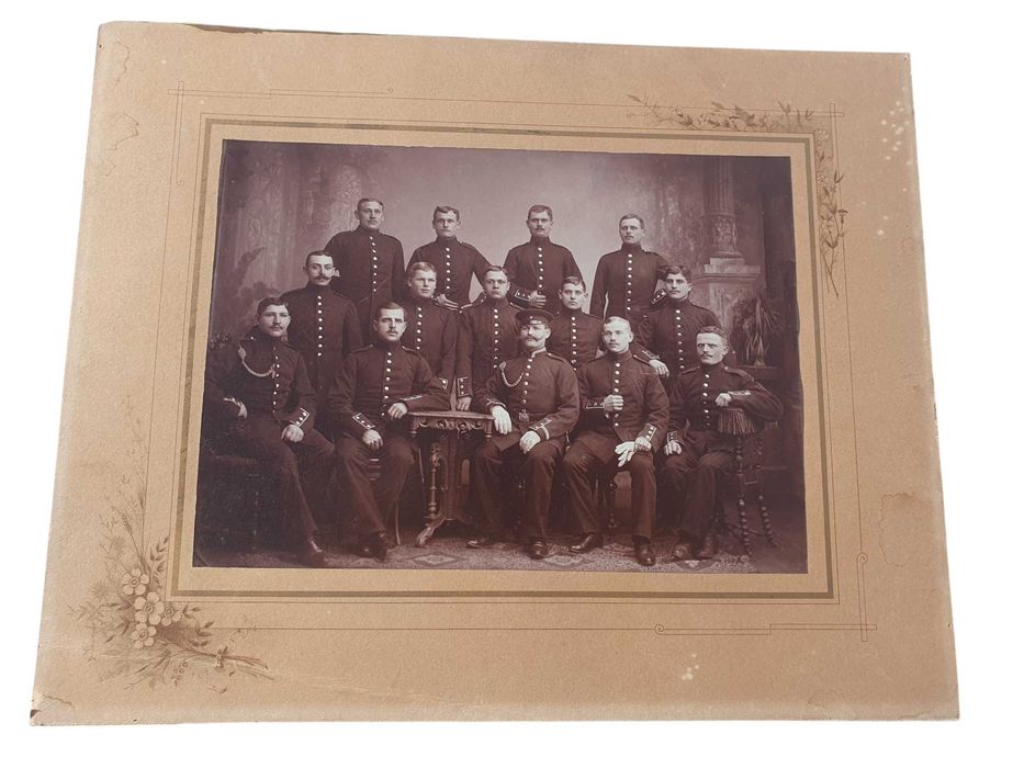 Stare zdjęcie przedwojenne fotografia żołnierzy pruskich unikat antyk