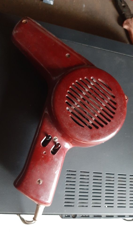 Retro suszarka do włosów artefakt PRL