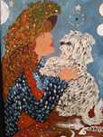 Kobieta z psem- Patricia Jeanne 1999