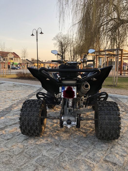 Yamaha Raptor YFM700R zarejestrowana