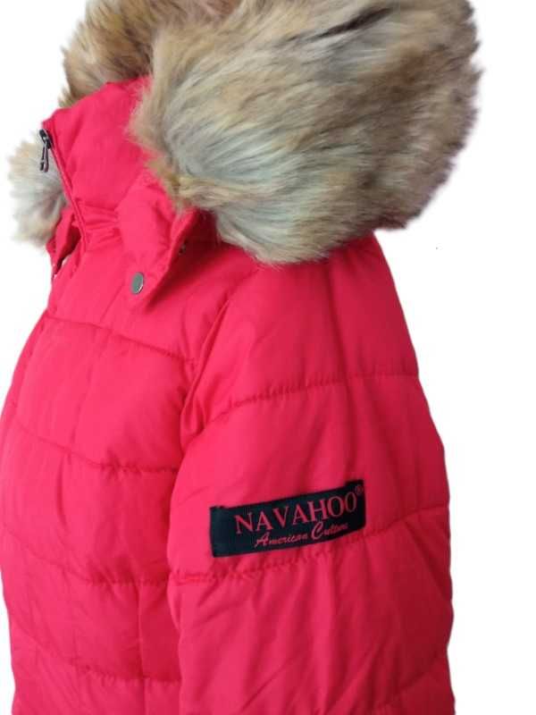 Navahoo parka damska kurtka zimowa z futerkiem r M