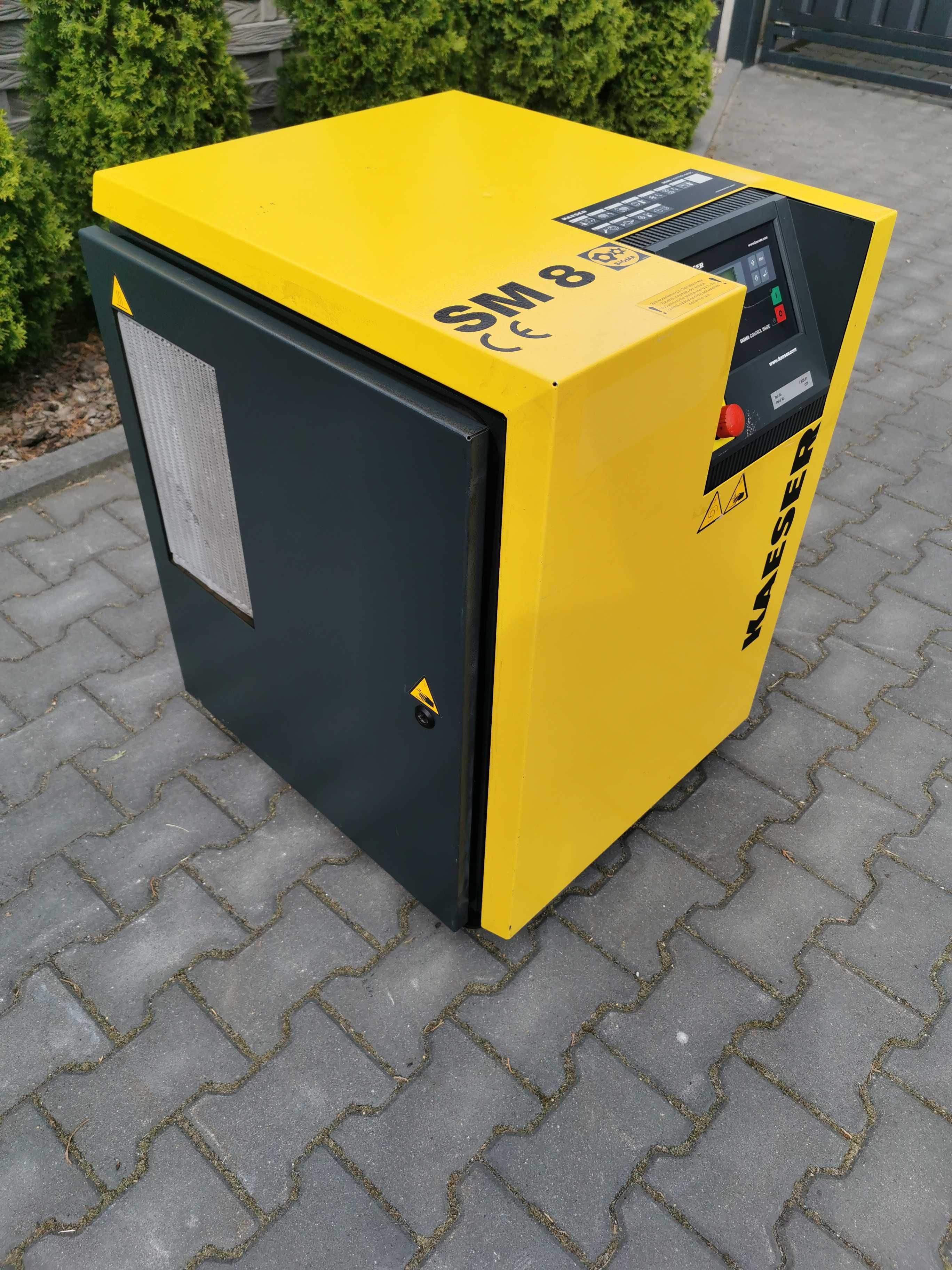 Sprężarka śrubowa 5,5kw  KAESER  SM8  kompresor śrubowy 900L/MIN 8 BAR