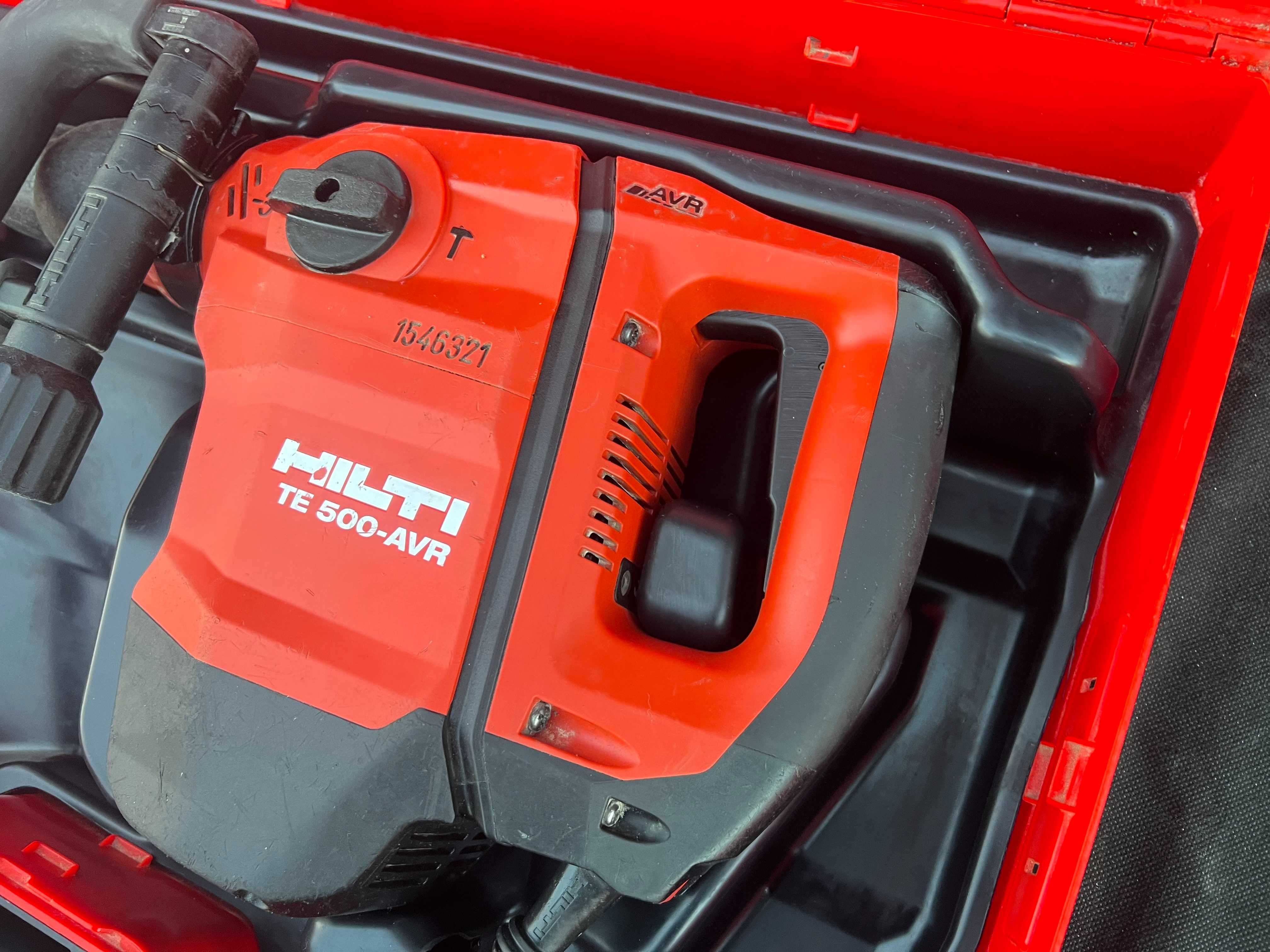 Młot Udarowy Hilti TE 500-AVR Dłuto/Walizka