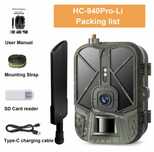 Фотоловушка Suntek HC-940 Pro Li 4K Камера 120MP 4G Акумулятор 8000mAh