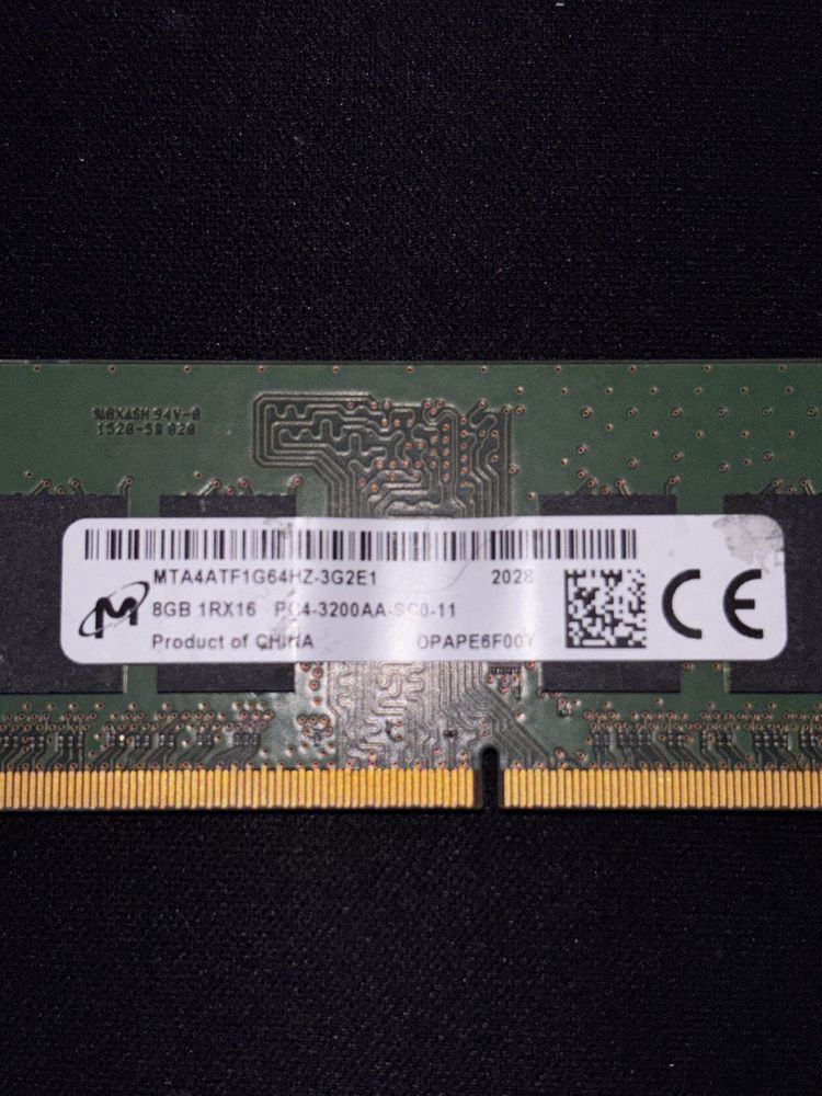 Memórias RAM Computador Portátil