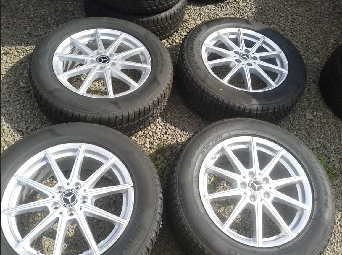 nowe oryginalne felgi r18 mercedes ml a167 w167 w166 gle glk gla glb