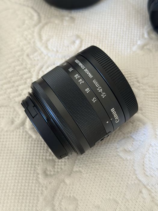 Canon M200 + Objetivas 15-45mm e 55-200mm