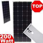 Panel solarny fotowoltaiczny solar do kampera domu przyczepy 200W 12V