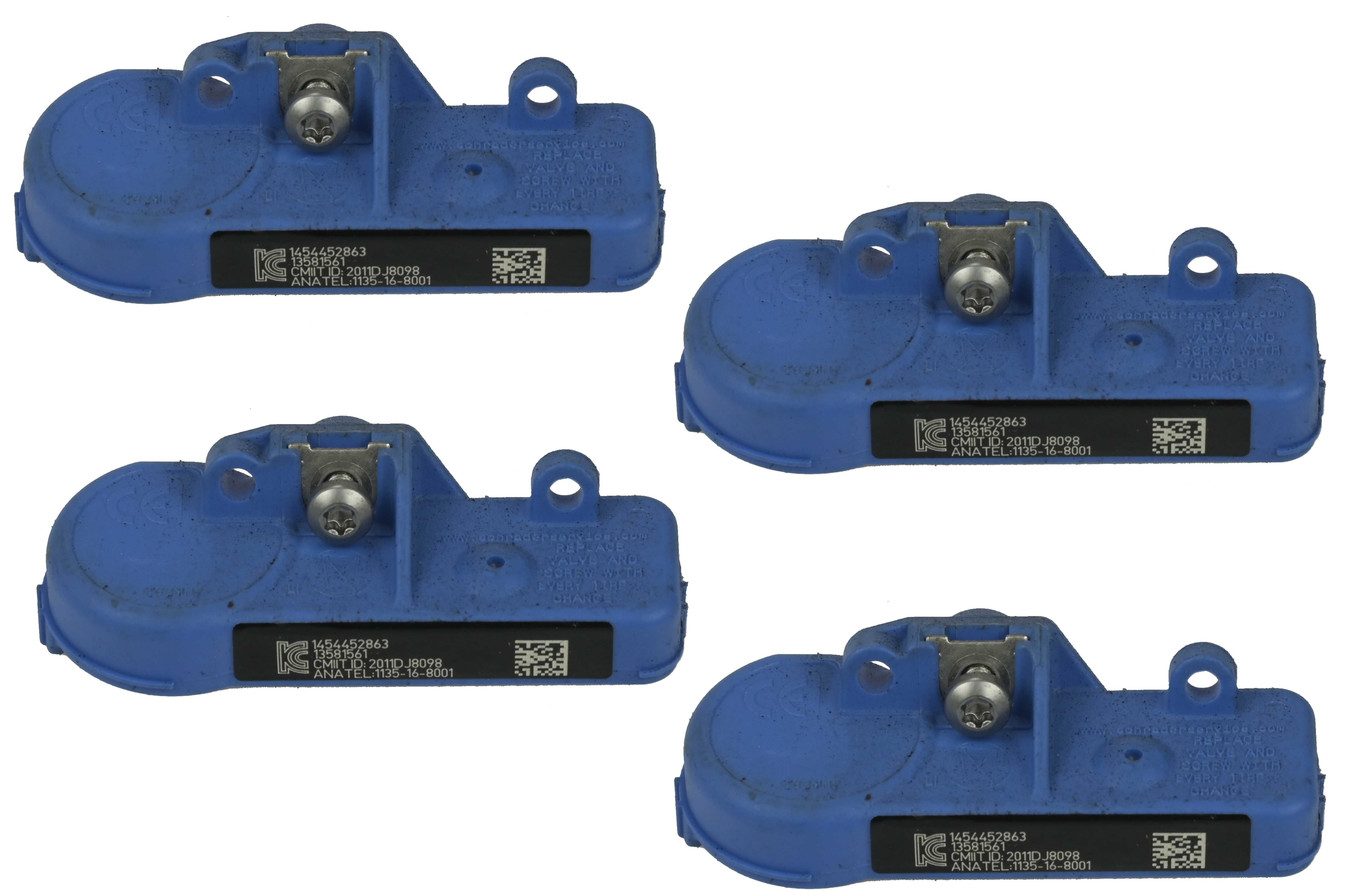 Czujniki ciśnienia TPMS Opel Corsa, Meriva B, Antara, Adam - 4 sztuki