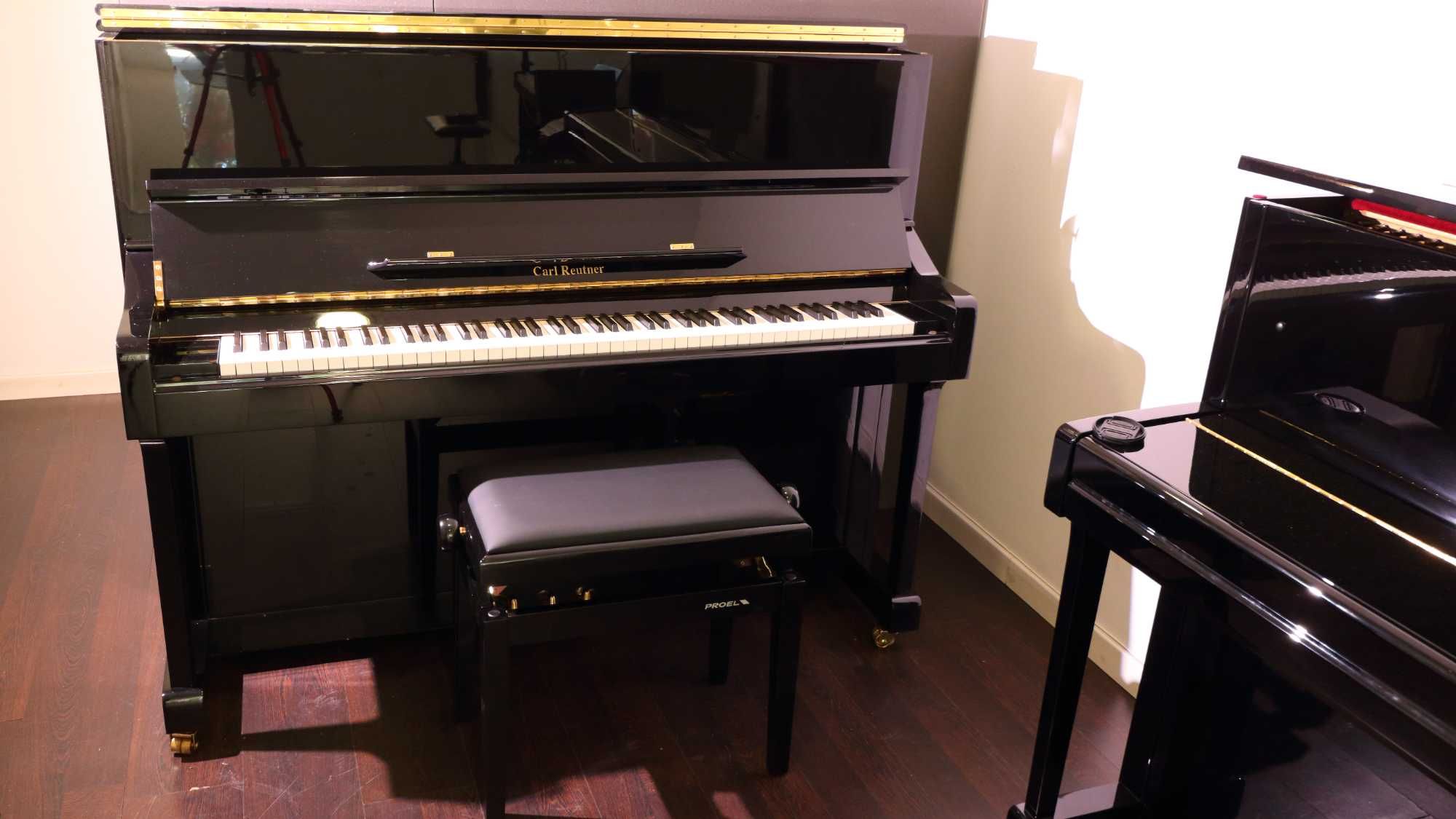 Piano Vertical Carl Reutner UP 123 – Como Novo, Afinado, Loja em Viseu