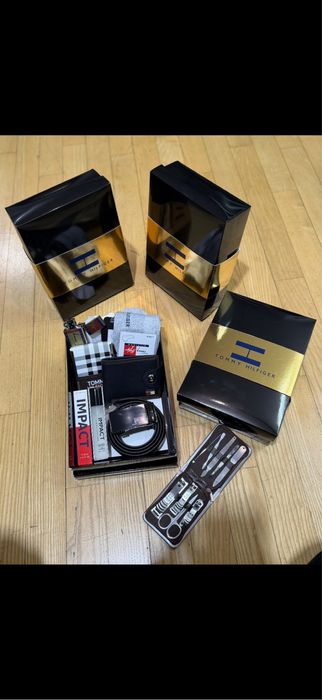 Armani,Boss,Tommy,CK zestaw prezentowy go komplet akcesoriów
