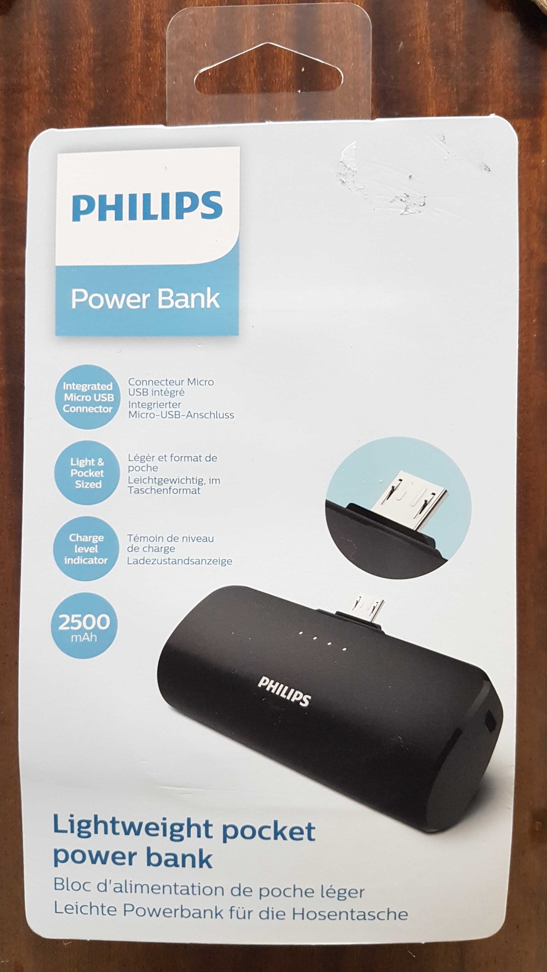 Powerbank Philips micro-USB