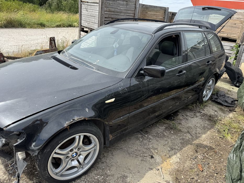 BMW e46 mpakiet 2.0d 150 km automat na czesci BLACK SAPHIRE475/9