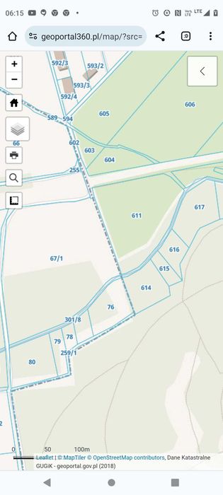 Działka rekreacyjna Brzeg