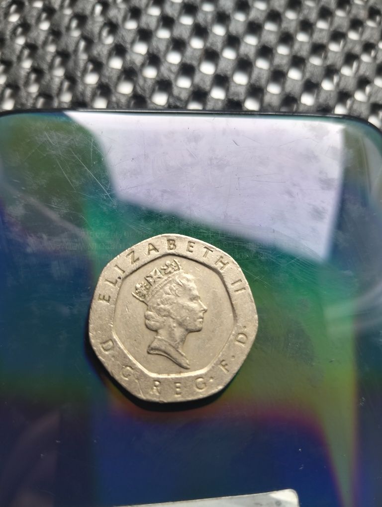 Moneta Twenty Pence 1993 Elizabeth II
