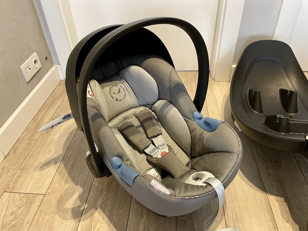 Zestaw fotelików Cybex Aton M + Sirona M2 + baza M isofix