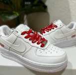 Buty meskie Mokasyny Nike_Air_Force_1_LowSupremeWhite R.  40