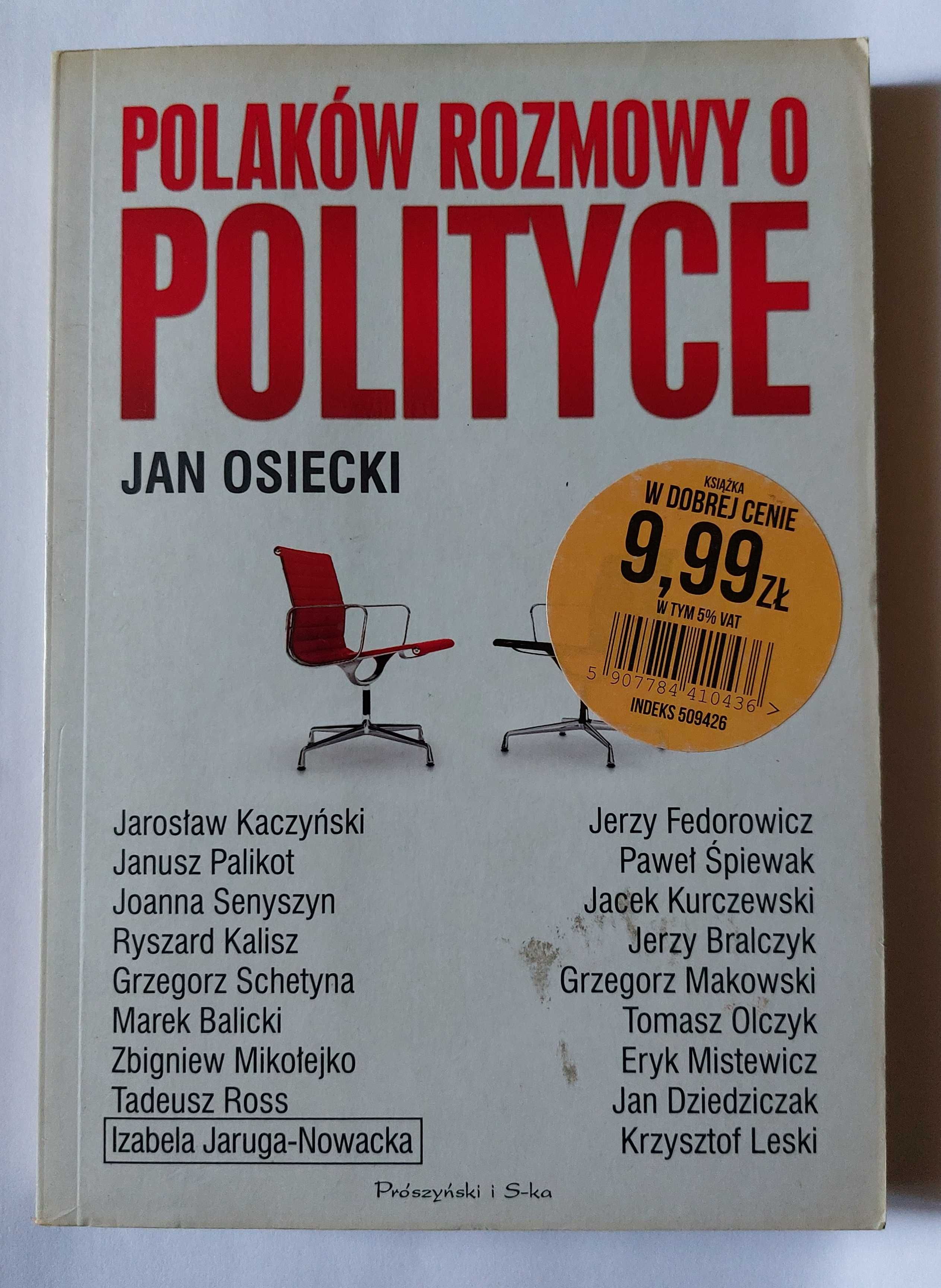 Polaków ROZMOWY O POLITYCE - Jan Osiecki | książka