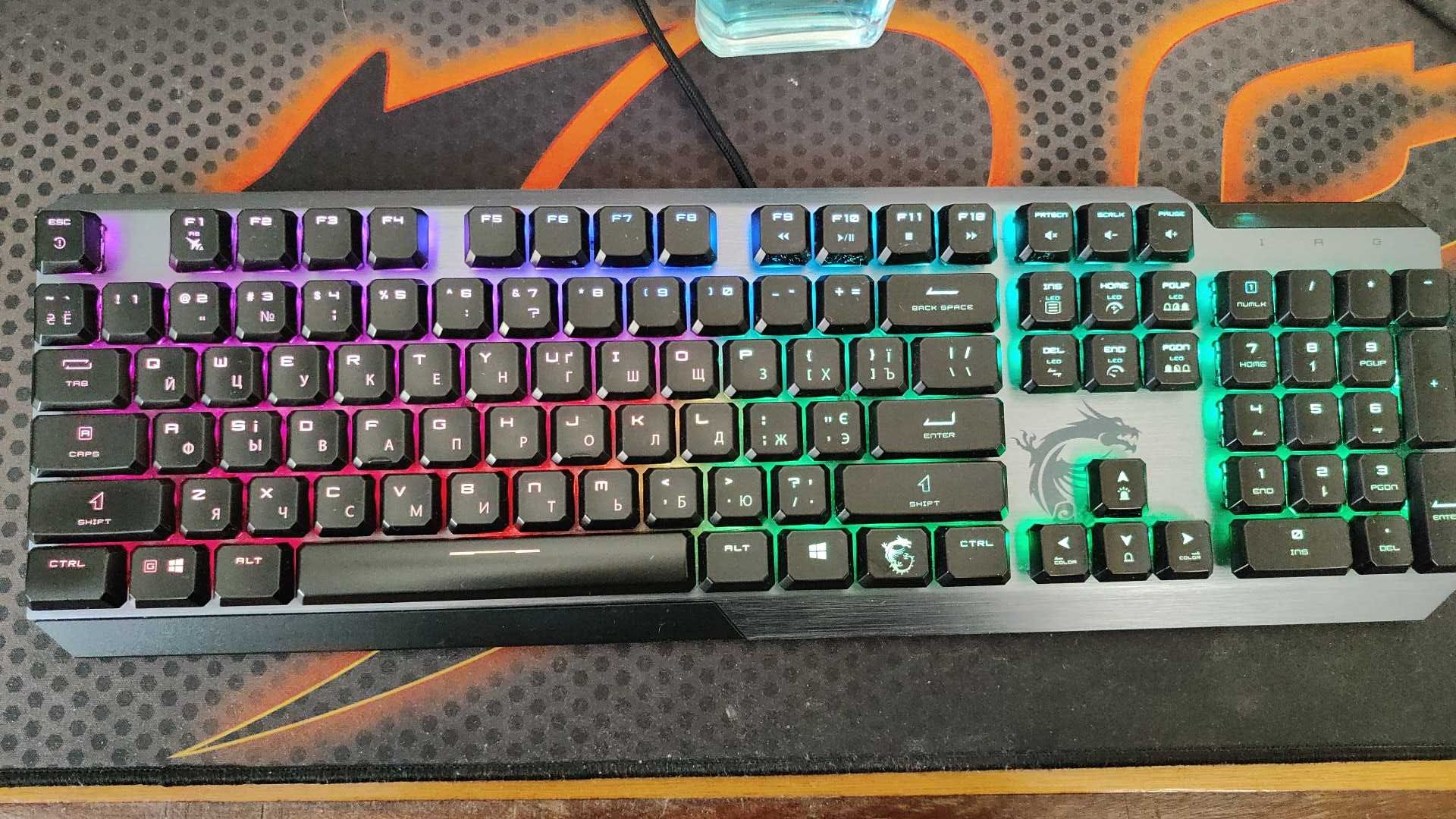 Ігрова клавіатура MSI VIGOR GK50 LOW PROFILE