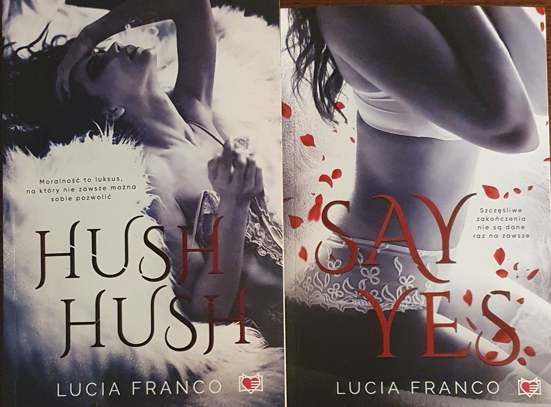 Lucia Franco Hush hush, Say yes