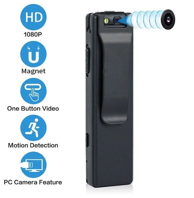 Цифровая мини камера Vandlion A3 HD с фонариком и магнитным креплением
